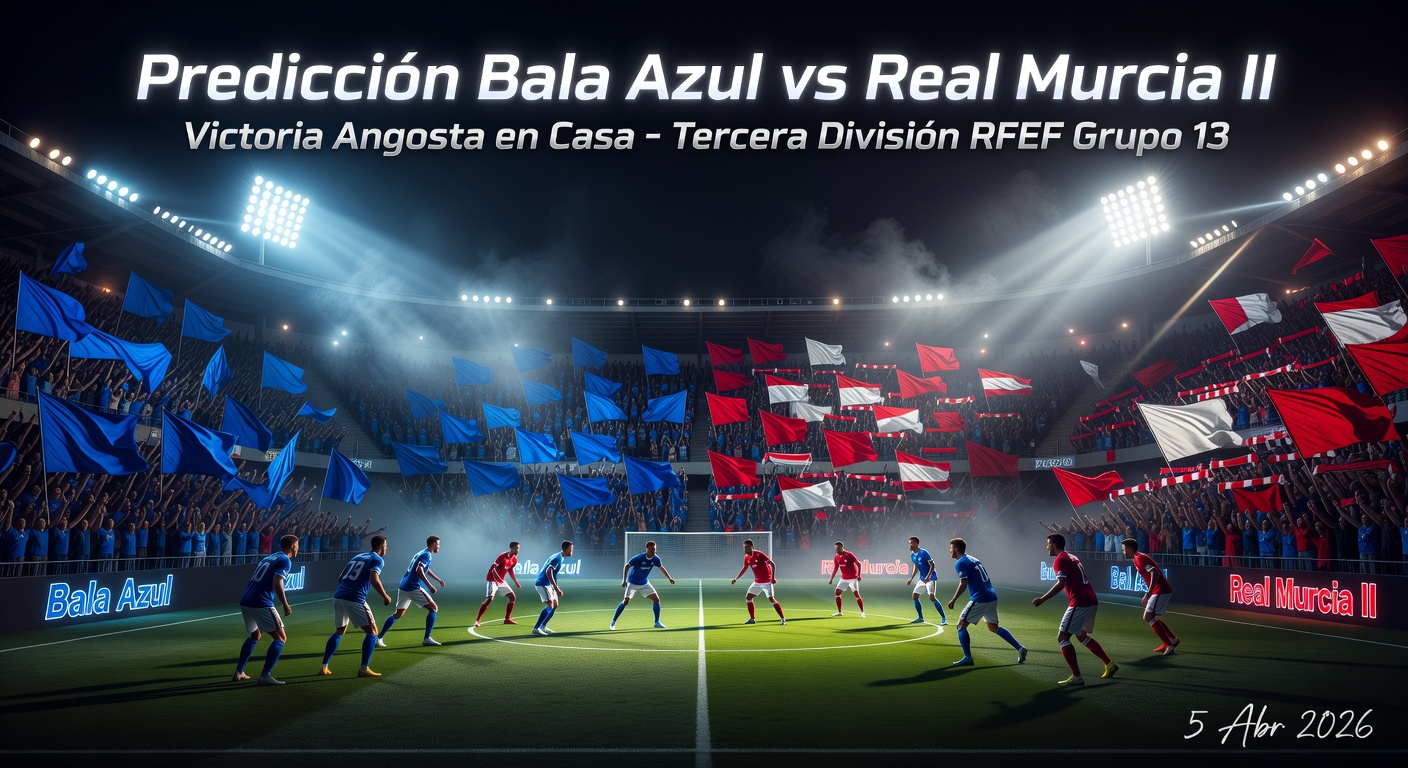 Bala Azul vs Real Murcia II Pronóstico / Prediction