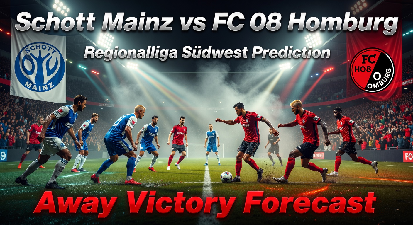 Schott Mainz vs FC 08 Homburg Pronóstico / Prediction