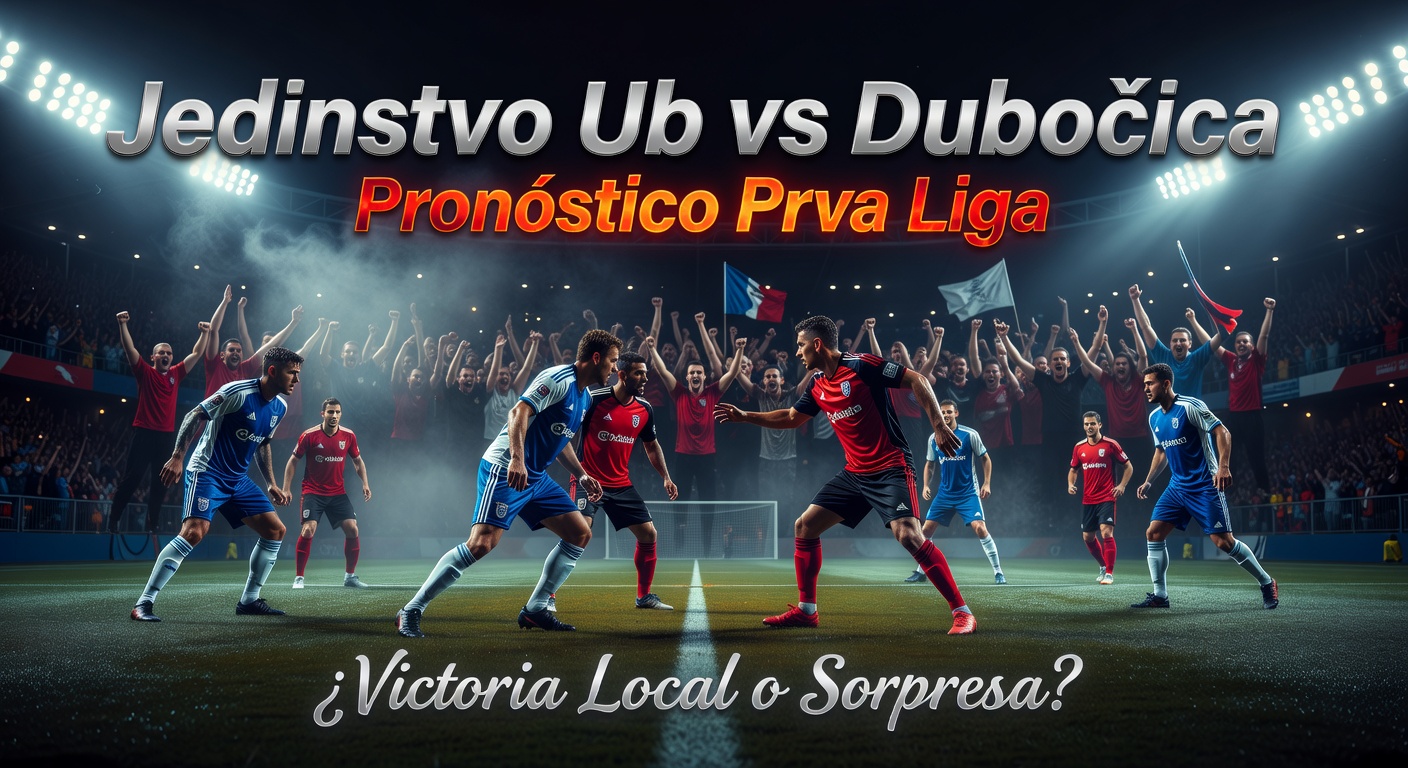 Jedinstvo Ub vs Dubočica Pronóstico / Prediction