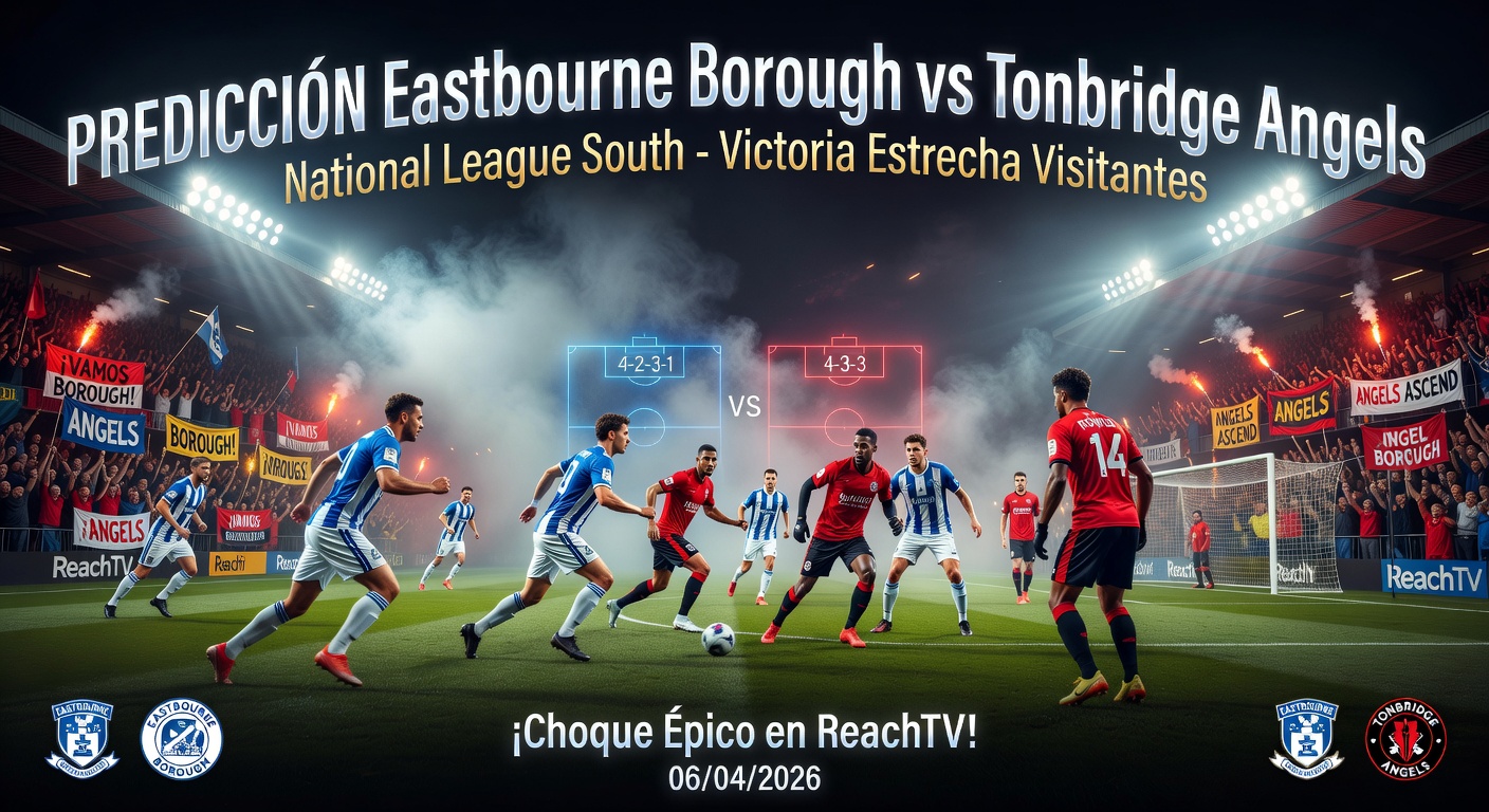 Eastbourne Borough vs Tonbridge Angels Pronóstico / Prediction