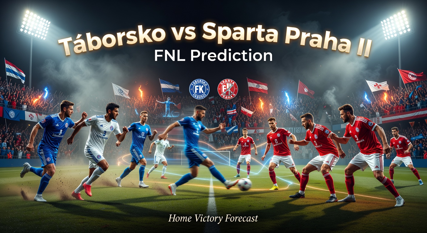 Táborsko vs Sparta Praha II Pronóstico / Prediction