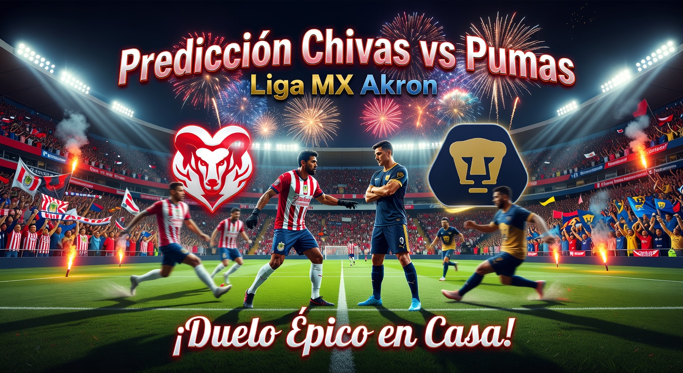 Guadalajara Chivas vs U.N.A.M. - Pumas Pronóstico / Prediction