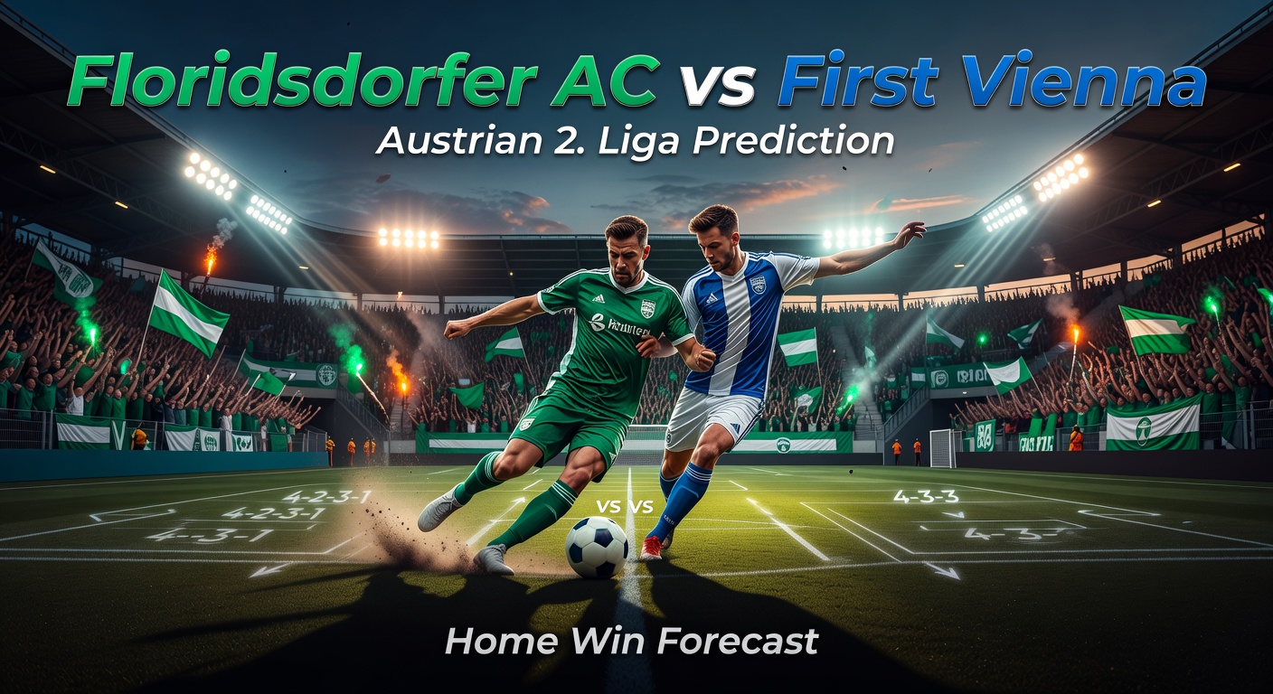 Floridsdorfer AC vs First Vienna Pronóstico / Prediction