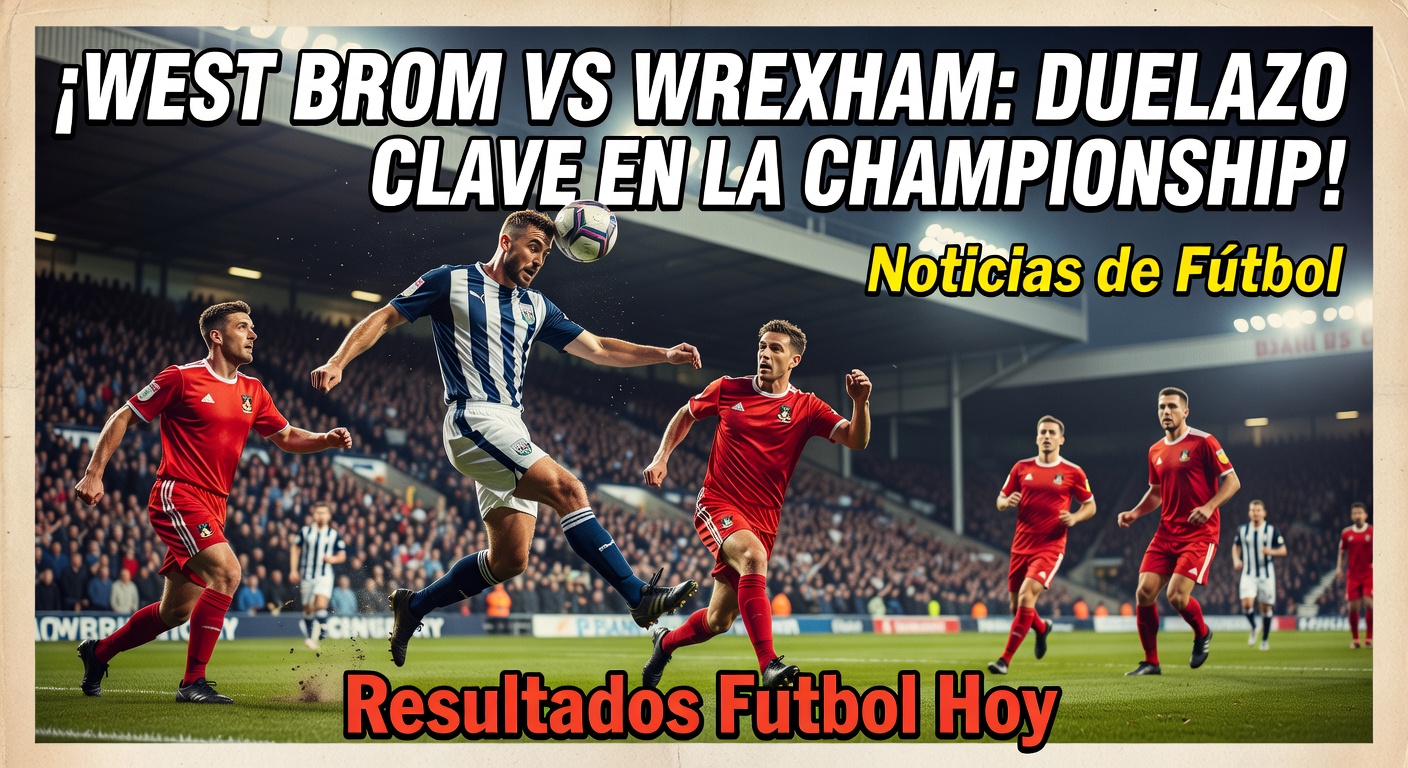 West Brom vs Wrexham Championship clash