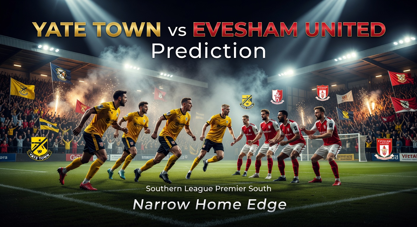 Yate Town vs Evesham United Pronóstico / Prediction