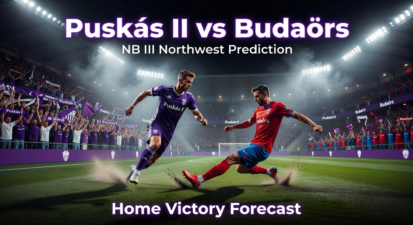 Puskás II vs Budaörs Pronóstico / Prediction
