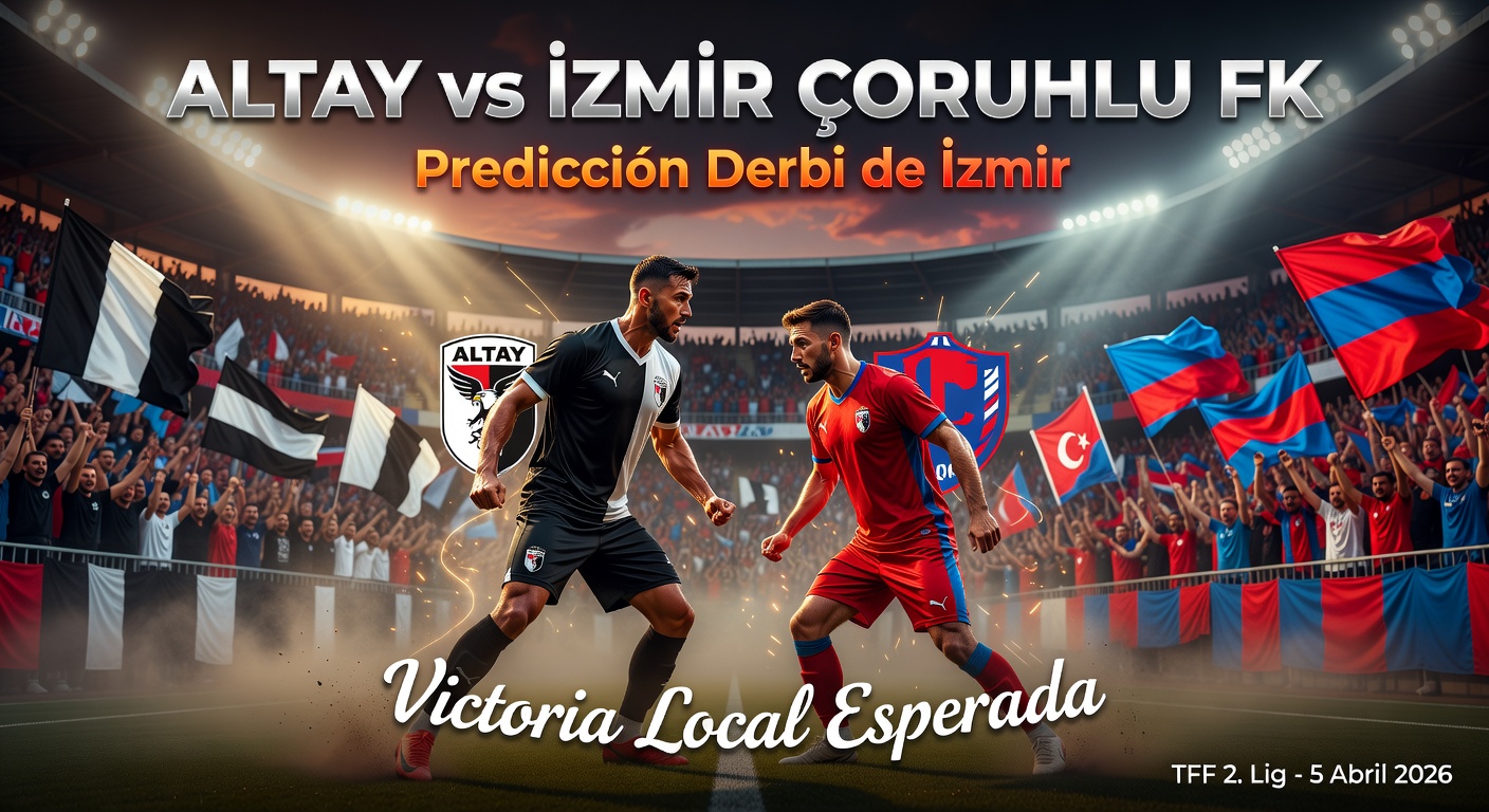 Altay vs İzmir Çoruhlu FK Pronóstico / Prediction