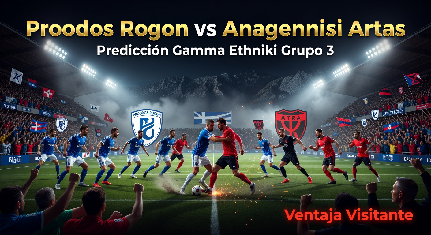 Proodos Rogon vs Anagennisi Artas Pronóstico / Prediction