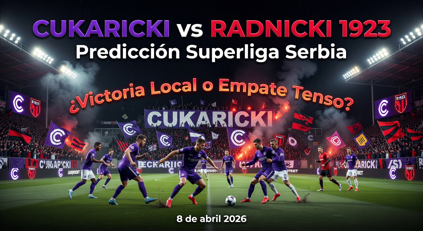 Cukaricki vs Radnicki 1923 Pronóstico / Prediction