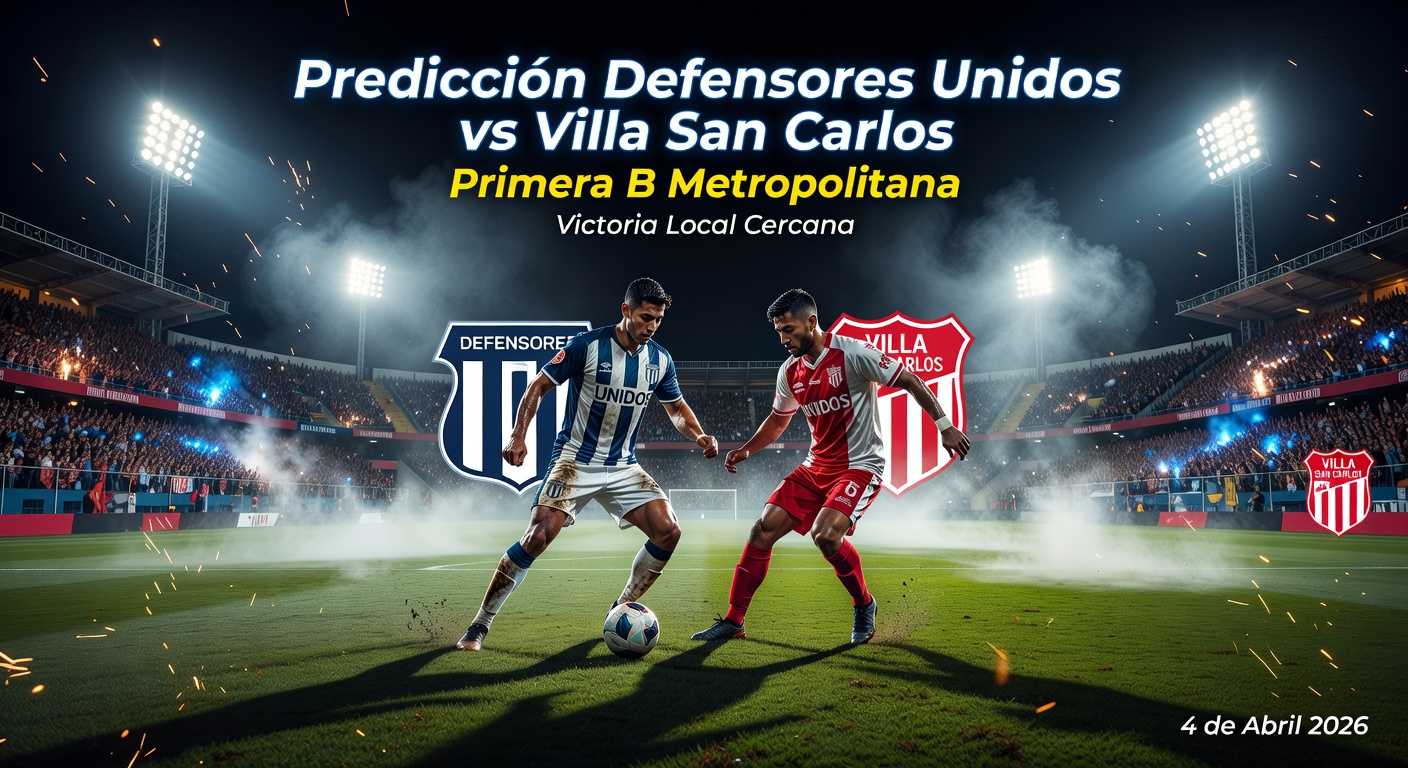Defensores Unidos vs Villa San Carlos Pronóstico / Prediction