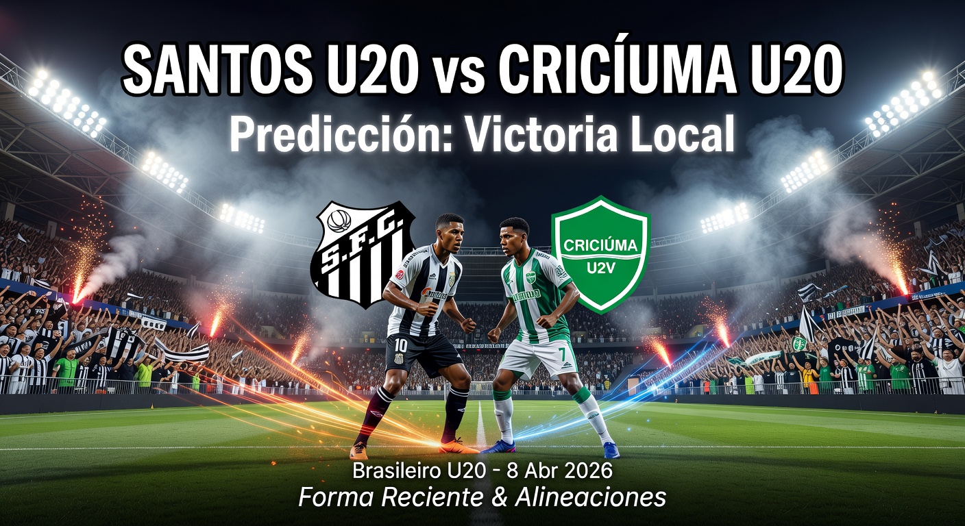 Santos U20 vs Criciuma U20 Pronóstico / Prediction