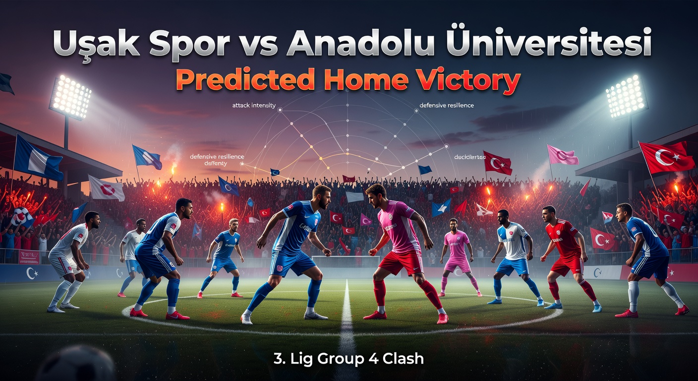 Uşak Spor vs Anadolu Üniversitesi Pronóstico / Prediction