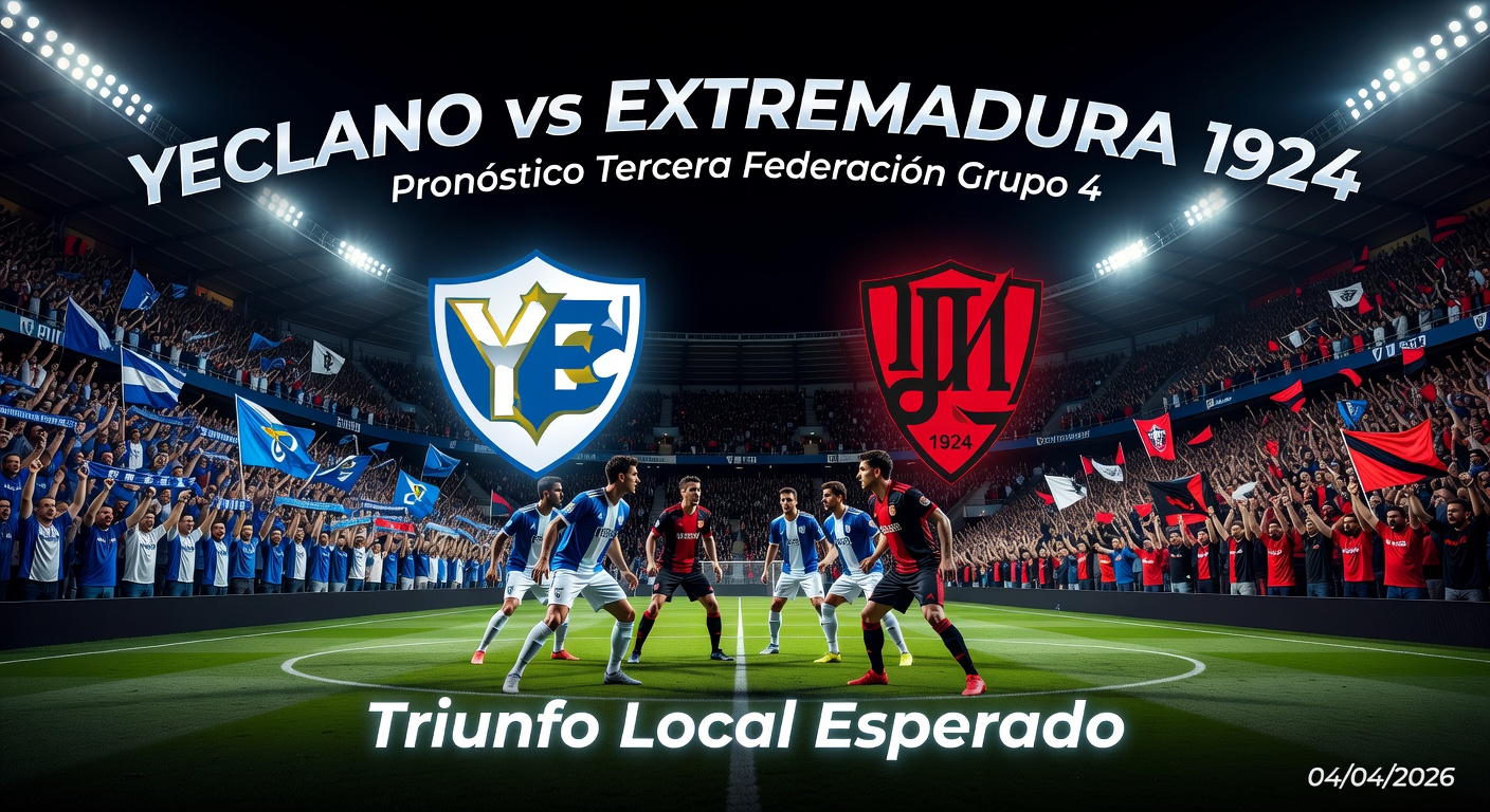 Yeclano vs Extremadura 1924 Pronóstico / Prediction