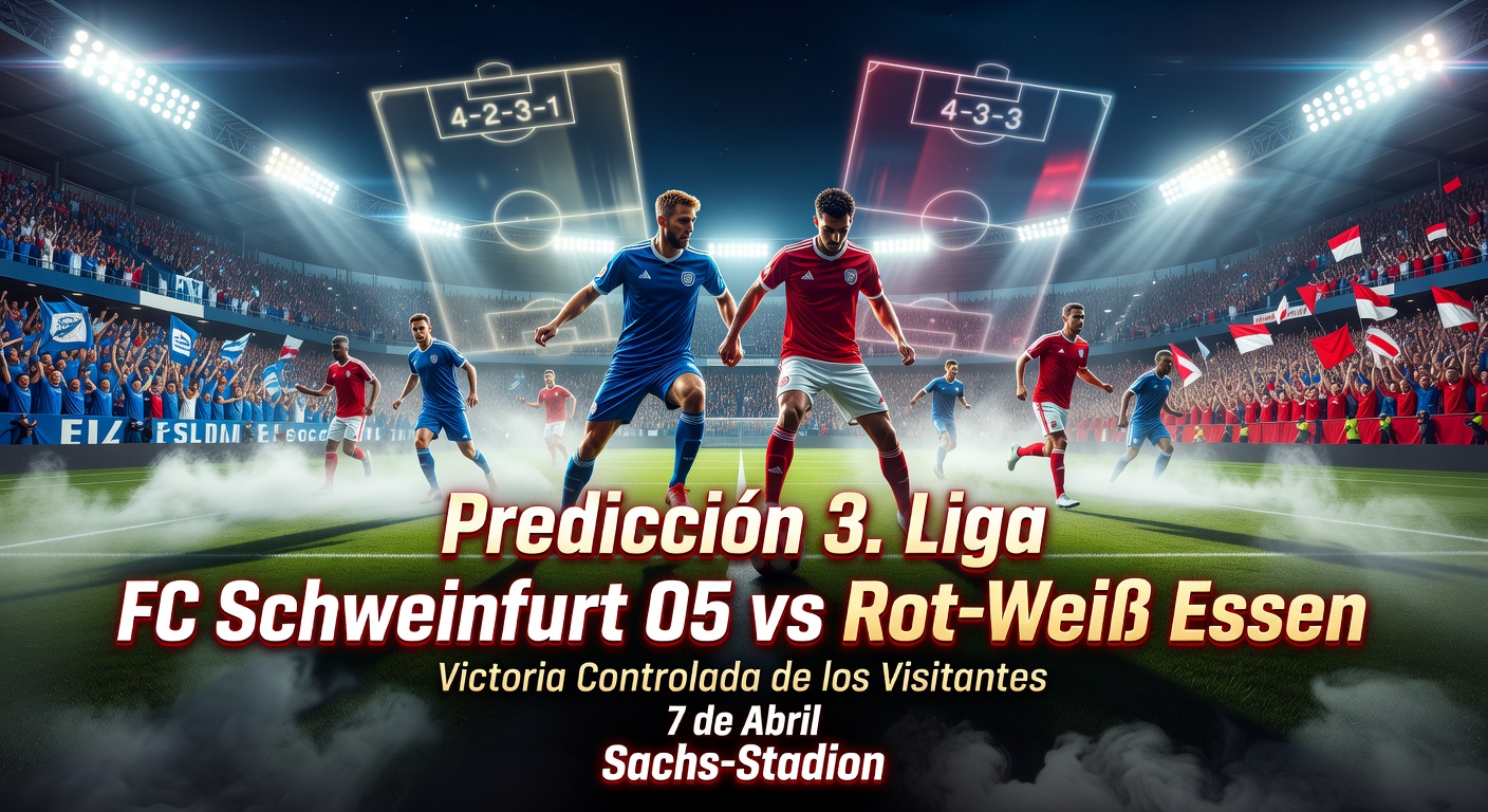 FC Schweinfurt 05 vs Rot-Weiß Essen Pronóstico / Prediction