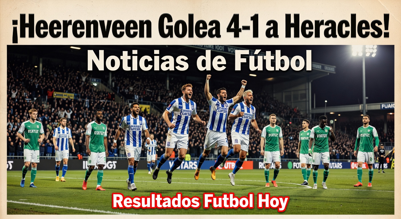 Heerenveen rout Heracles 4-1 in Eredivisie (ESPN)