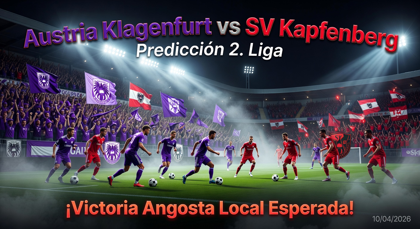 Austria Klagenfurt vs SV Kapfenberg Pronóstico / Prediction