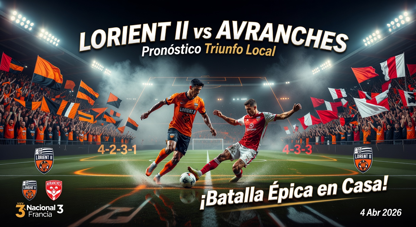 Lorient II vs Avranches Pronóstico / Prediction