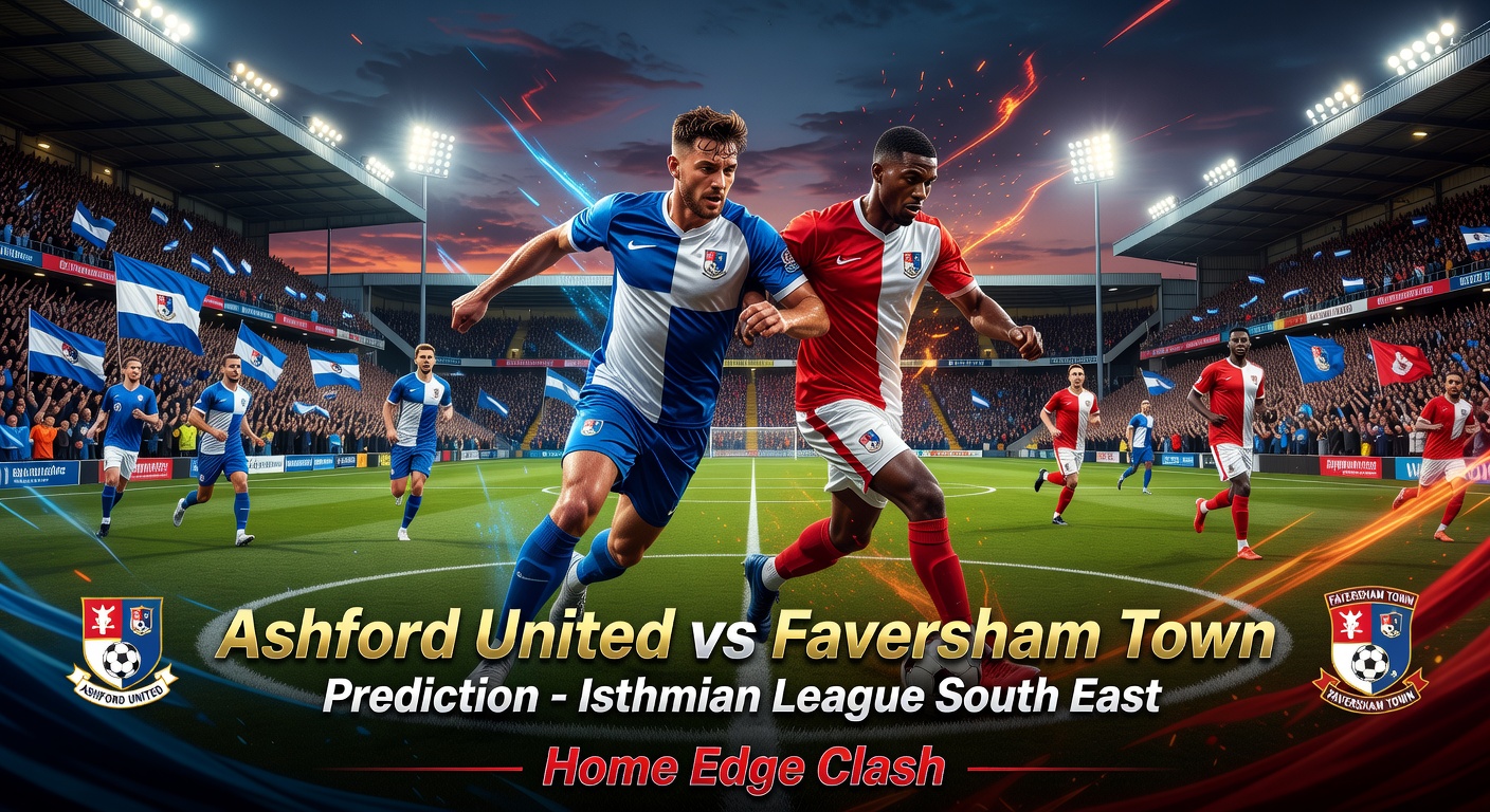 Ashford United vs Faversham Town Pronóstico / Prediction