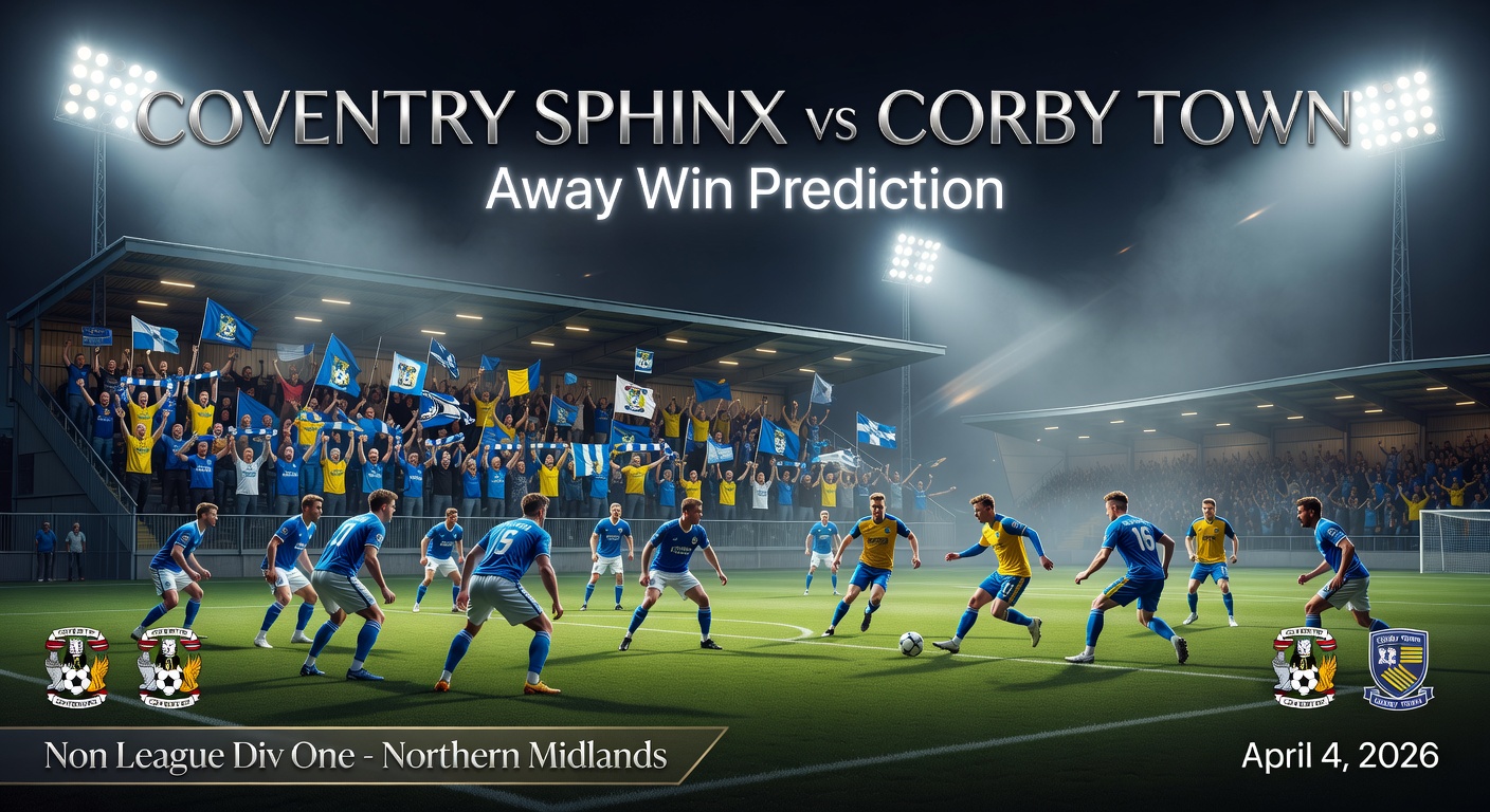 Coventry Sphinx vs Corby Town Pronóstico / Prediction