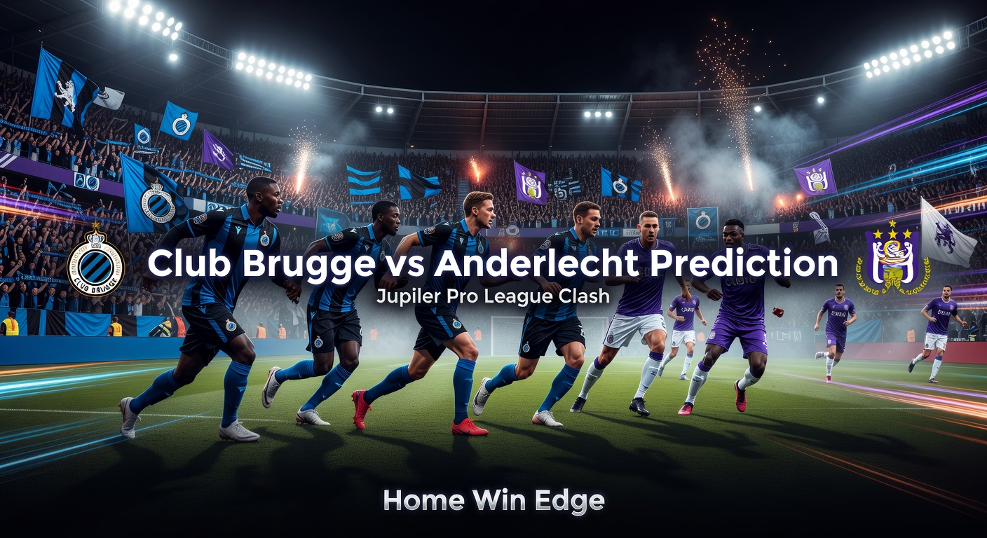 Club Brugge KV vs Anderlecht Pronóstico / Prediction