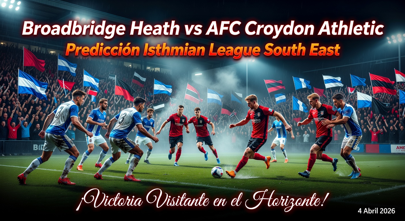 Broadbridge Heath vs AFC Croydon Athletic Pronóstico / Prediction