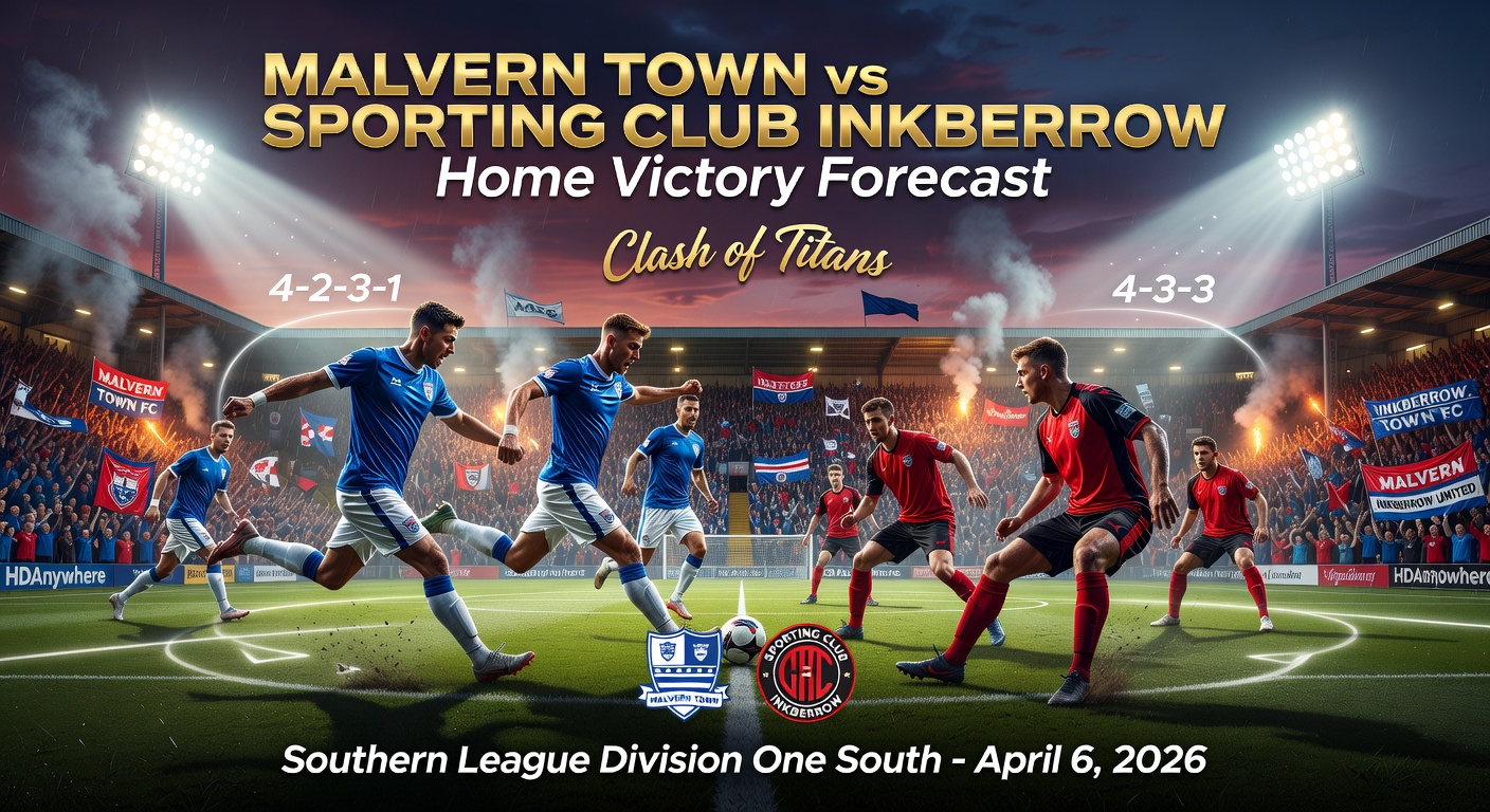 Malvern Town vs Sporting Club Inkberrow Pronóstico / Prediction