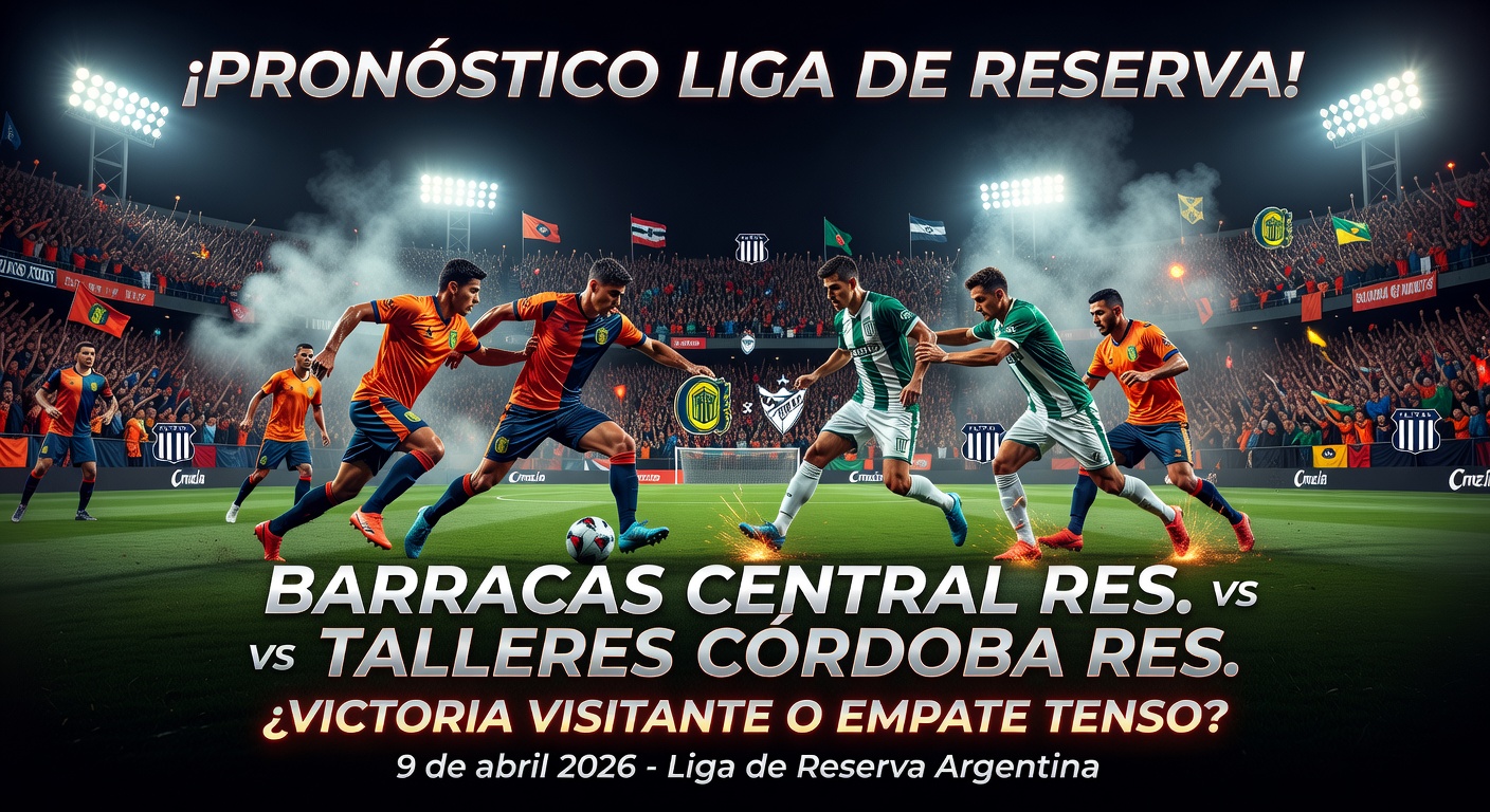Barracas Central Res. vs Talleres Córdoba Res. Pronóstico / Prediction