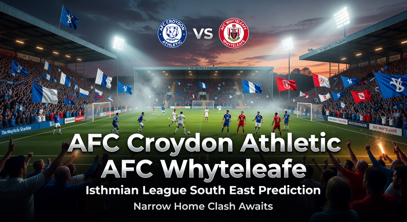 AFC Croydon Athletic vs AFC Whyteleafe Pronóstico / Prediction
