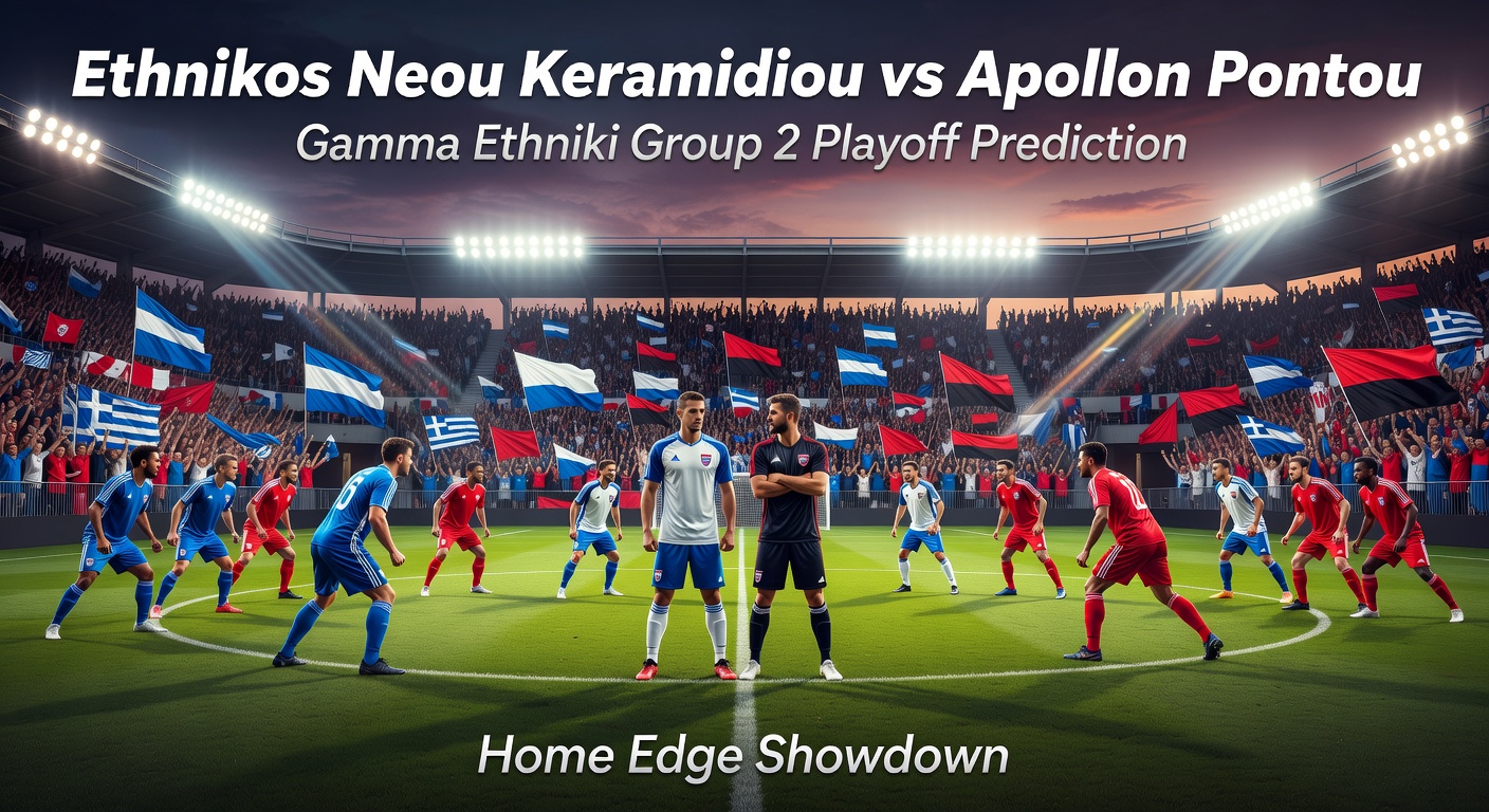 Ethnikos Neou Keramidiou vs Apollon Pontou Pronóstico / Prediction