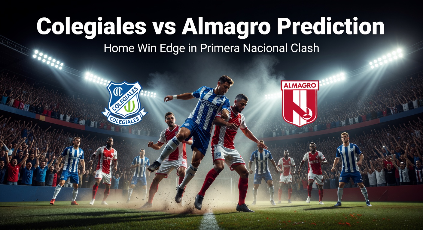 Colegiales vs Almagro Pronóstico / Prediction