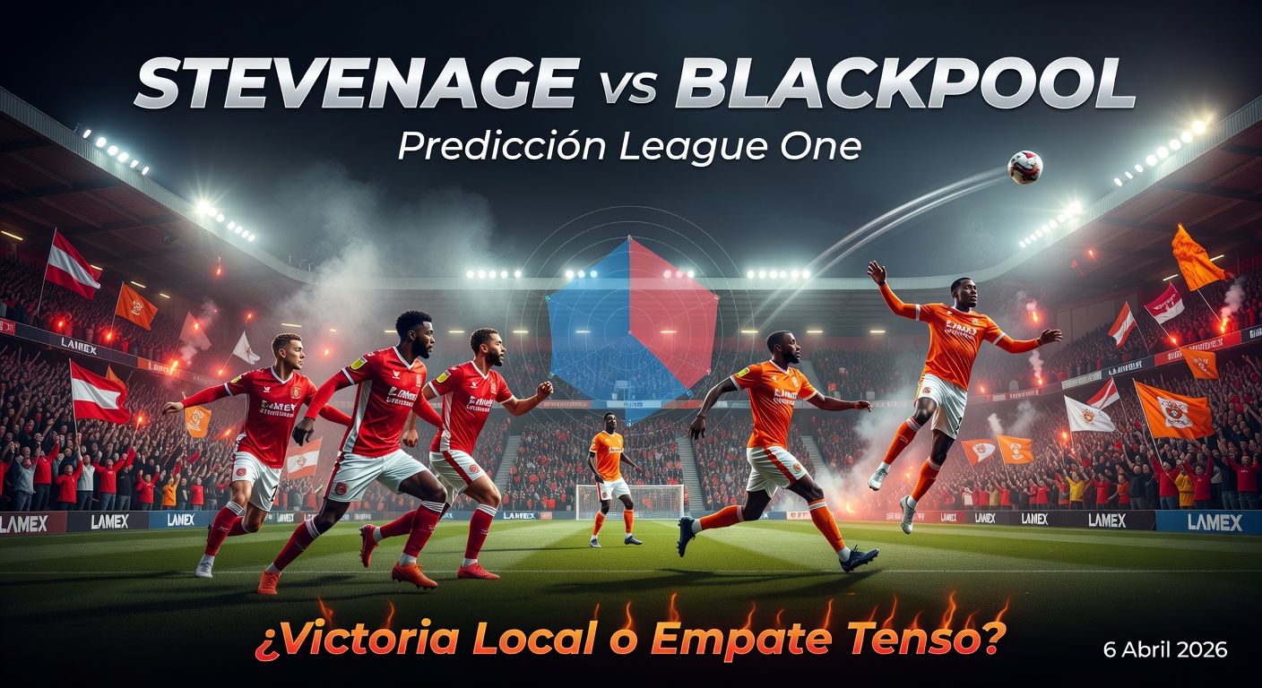 Stevenage vs Blackpool Pronóstico / Prediction