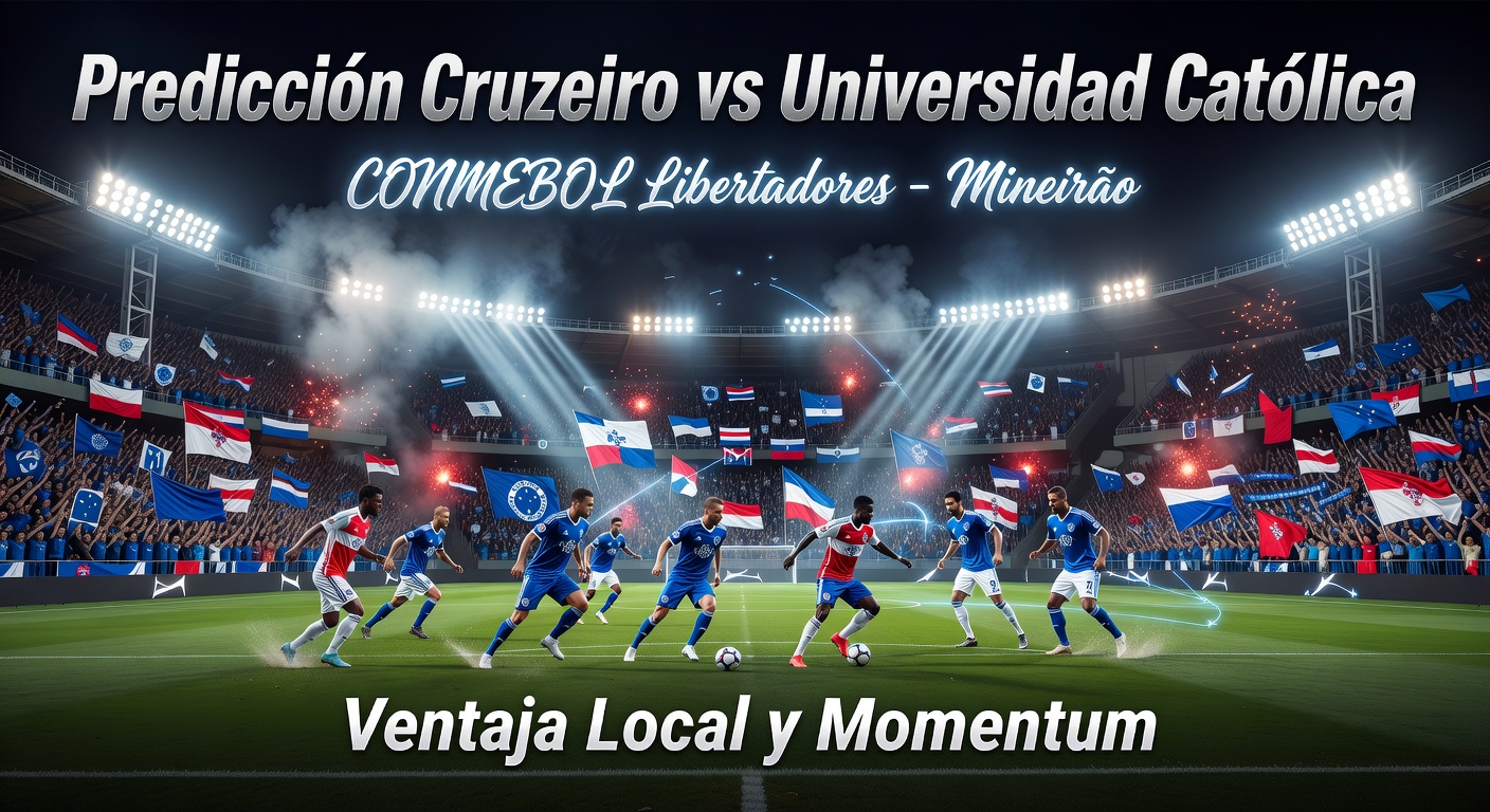 Cruzeiro vs U. Catolica Pronóstico / Prediction