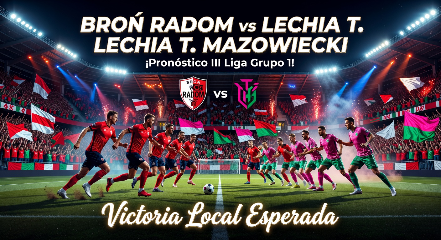 Broń Radom vs Lechia T. Mazowiecki Pronóstico / Prediction