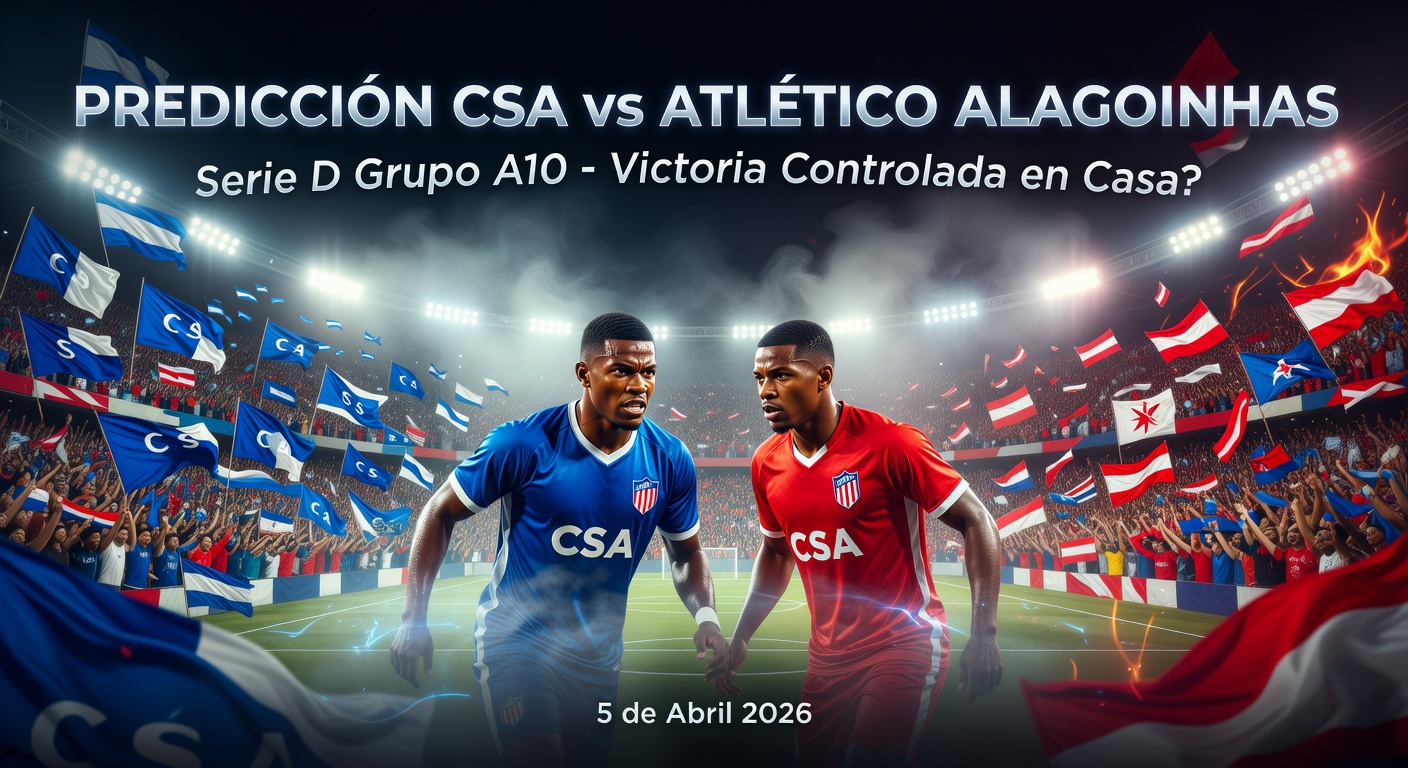 CSA vs Atlético Alagoinhas Pronóstico / Prediction