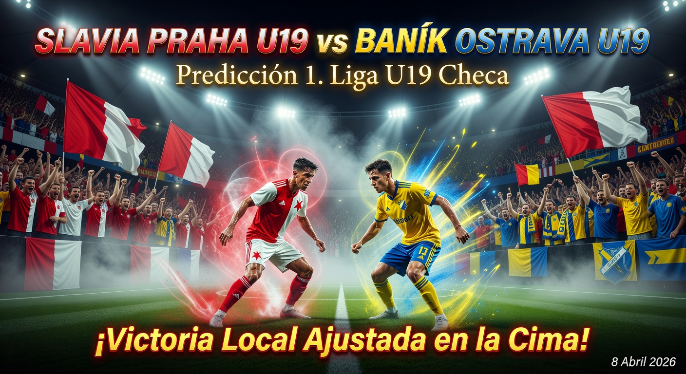 Slavia Praha U19 vs Baník Ostrava U19 Pronóstico / Prediction