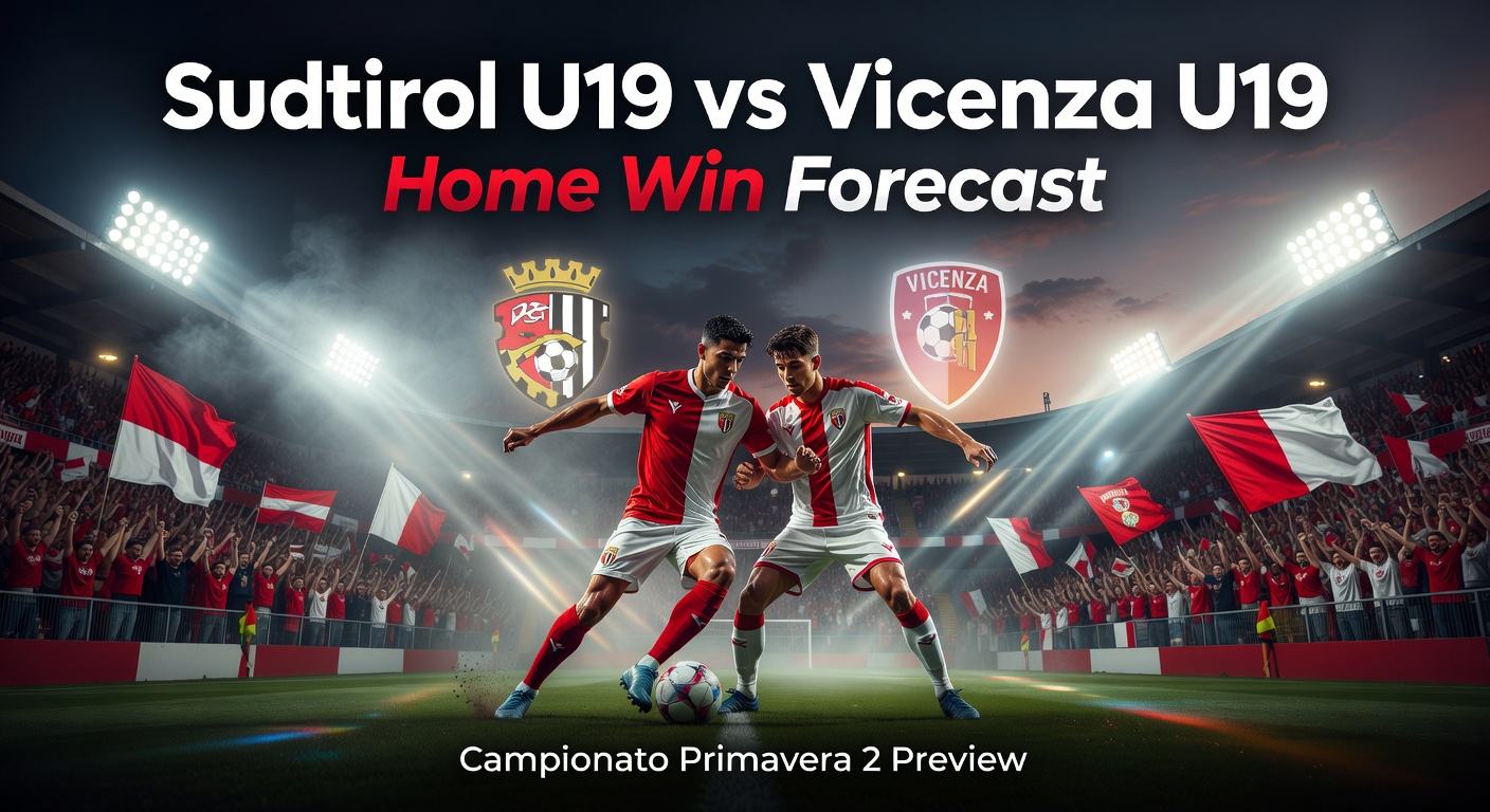 Sudtirol U19 vs Vicenza U19 Pronóstico / Prediction