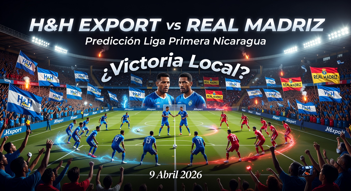 H&H Export vs Real Madriz Pronóstico / Prediction