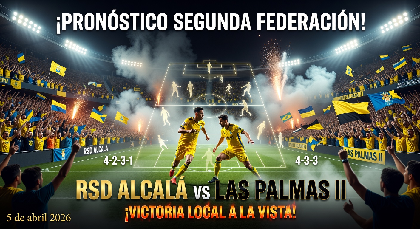 RSD Alcalá vs Las Palmas II Pronóstico / Prediction