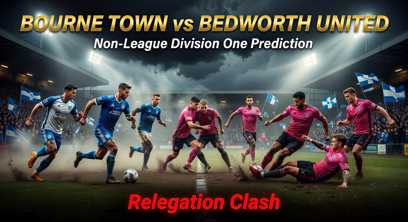 Bourne Town vs Bedworth United Pronóstico / Prediction