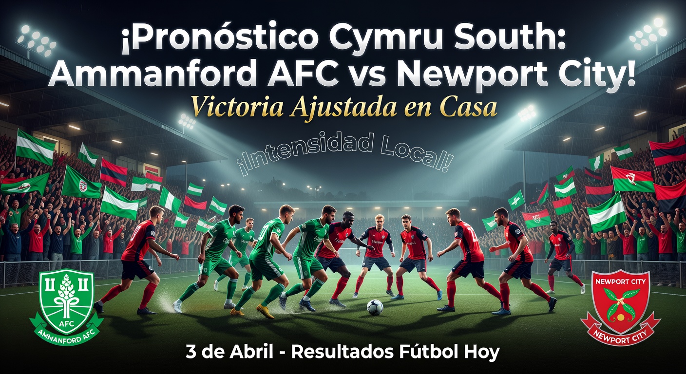 Ammanford AFC vs Newport City Pronóstico / Prediction