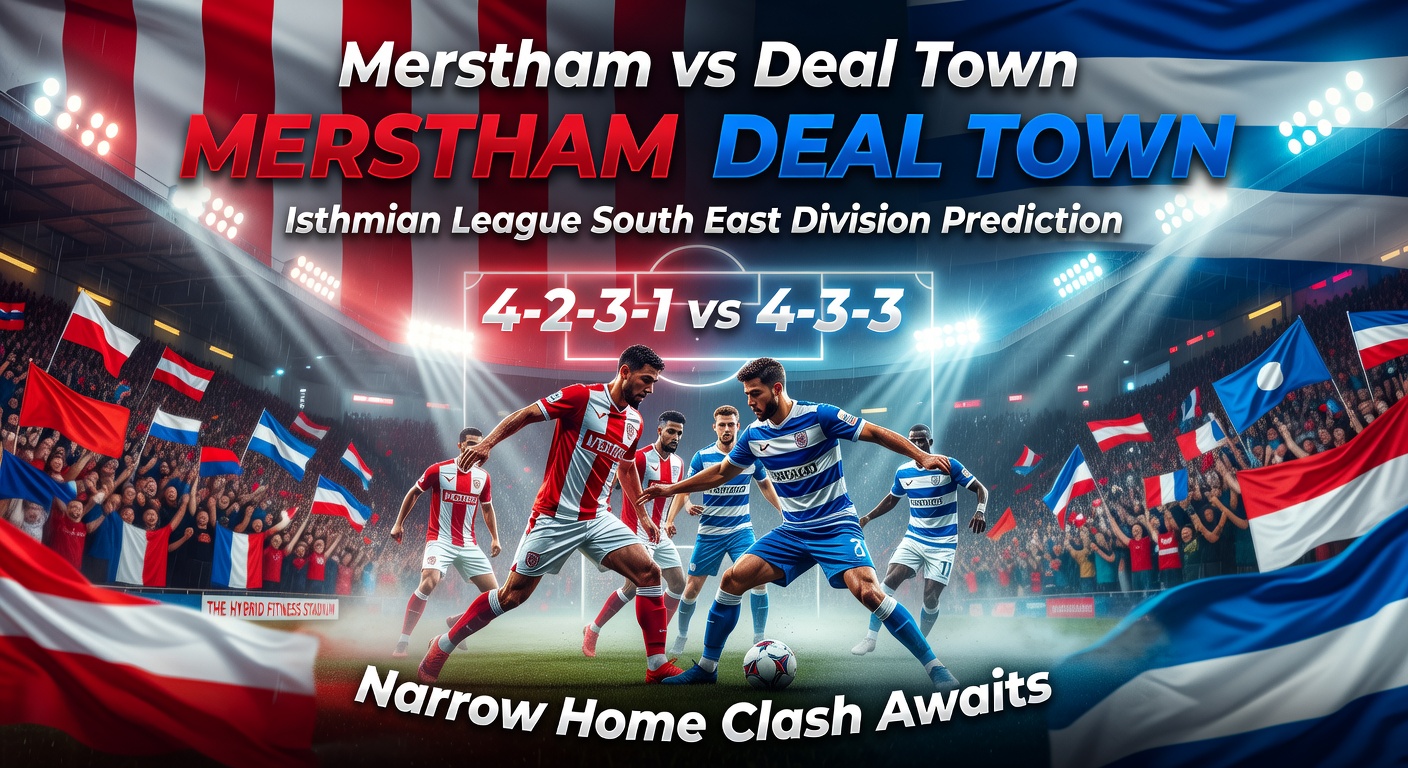 Merstham vs Deal Town Pronóstico / Prediction