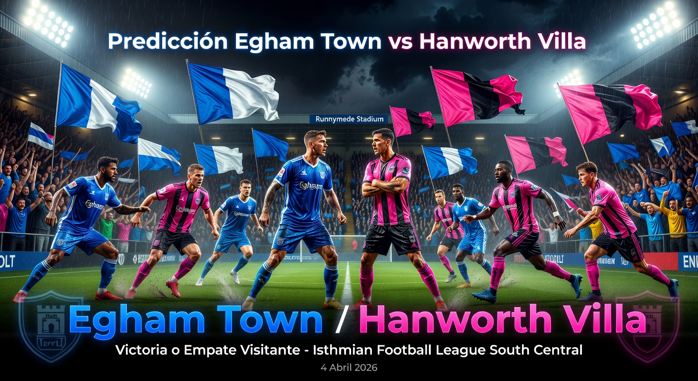 Egham Town vs Hanworth Villa Pronóstico / Prediction