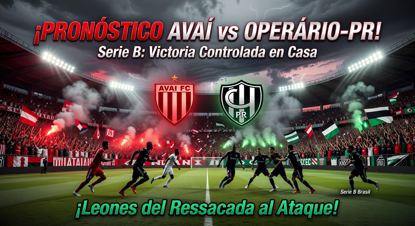 Avai vs Operario-PR Pronóstico / Prediction