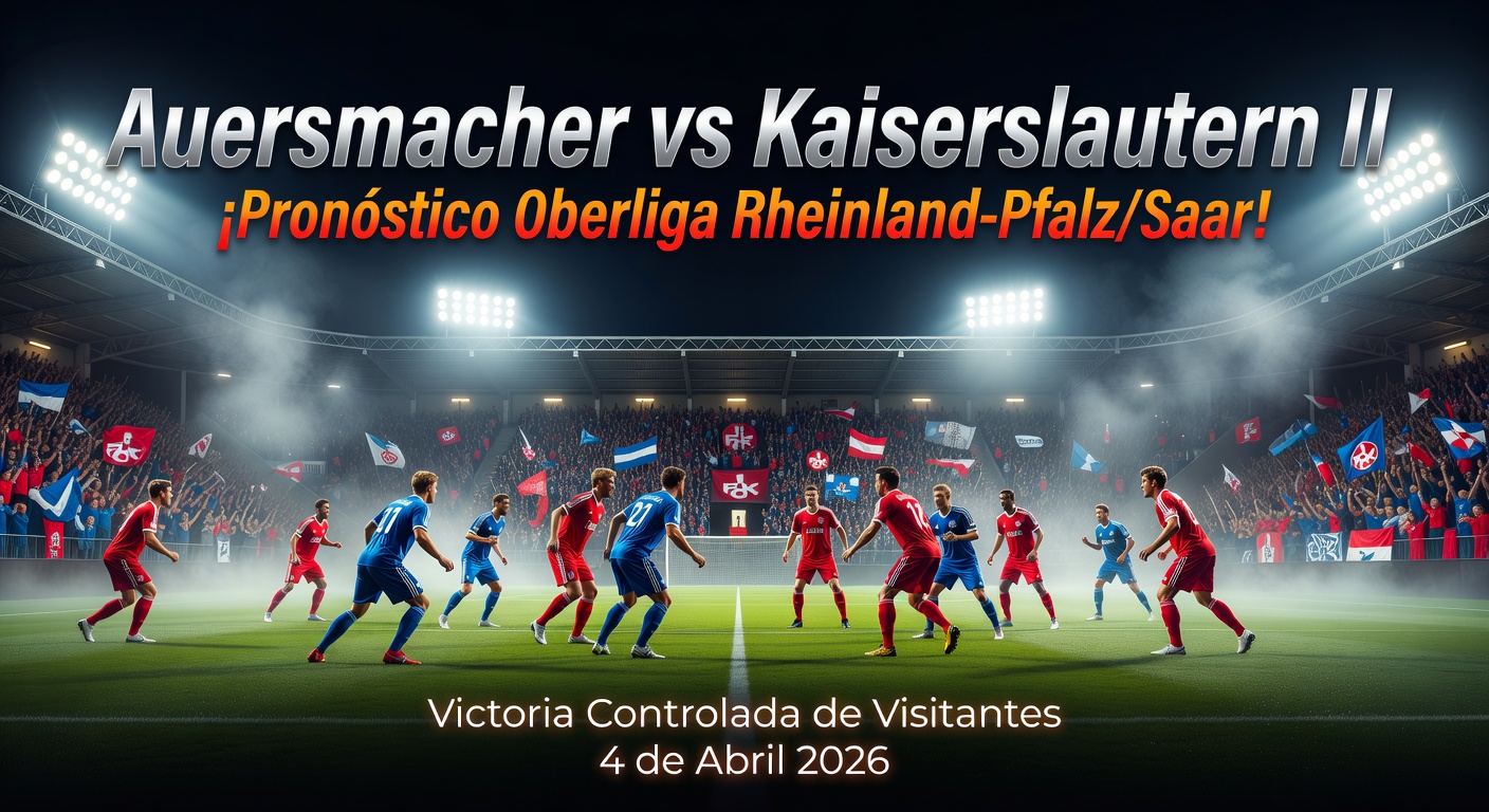 Auersmacher vs Kaiserslautern II Pronóstico / Prediction