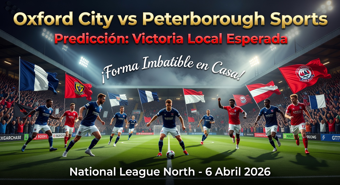 Oxford City vs Peterborough Sports Pronóstico / Prediction