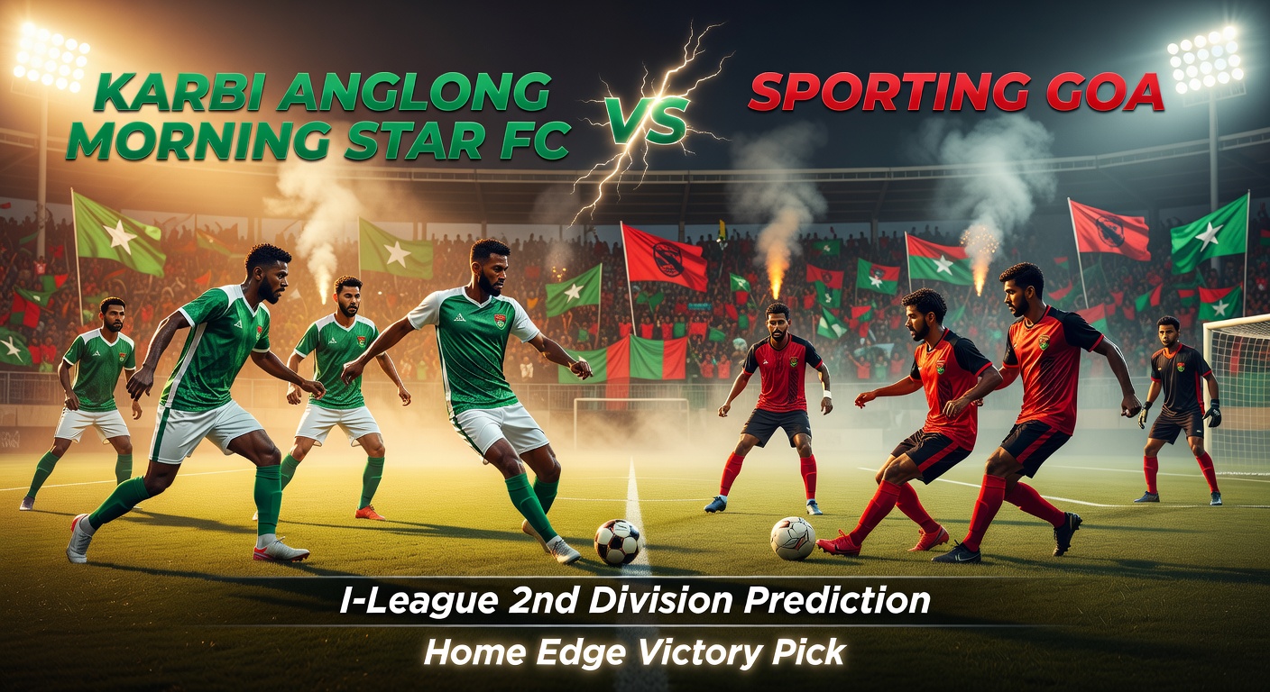 Karbi Anglong Morning Star FC vs Sporting Goa Pronóstico / Prediction
