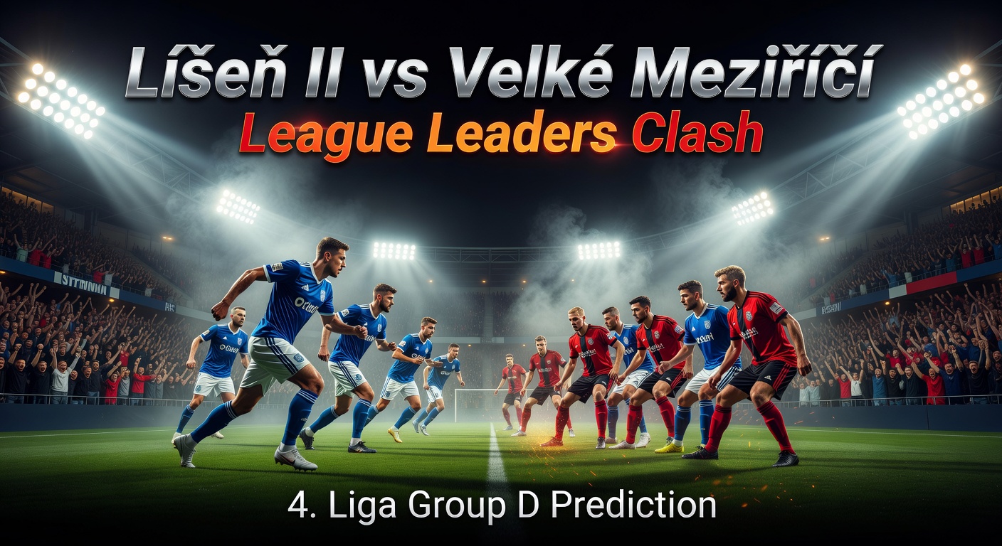 Líšeň II vs Velké Meziříčí Pronóstico / Prediction