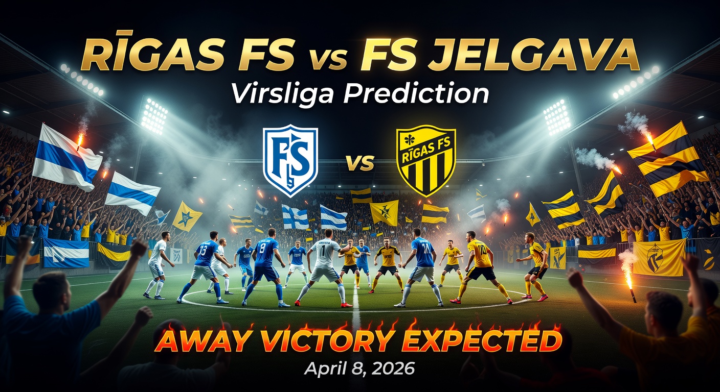 FS Jelgava vs Rīgas FS Pronóstico / Prediction