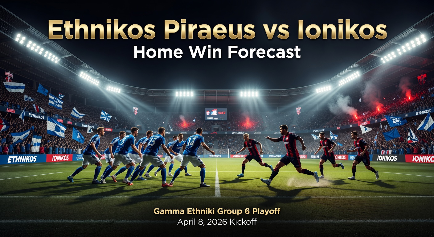 Ethnikos Piraeus vs Ionikos Pronóstico / Prediction