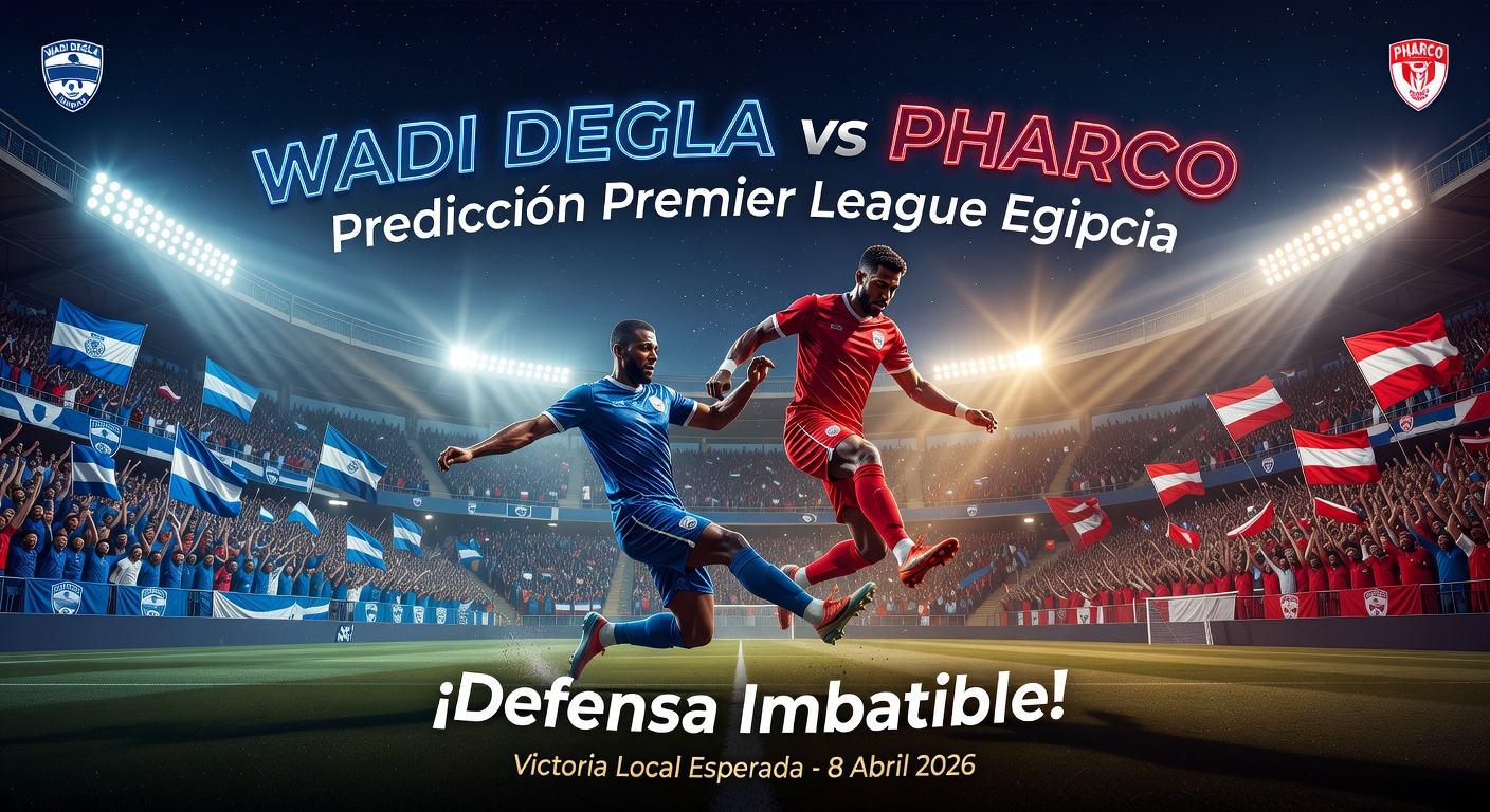 Wadi Degla vs Pharco Pronóstico / Prediction